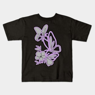 pretty butterfly Kids T-Shirt